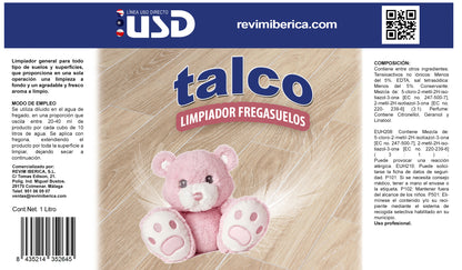 Fregasuelos fragancia concentrada, talco, marsella, floral
