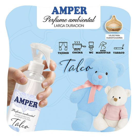 Ambientador de Talco Profesional | Aroma Limpio, Tierno y Reconfortante