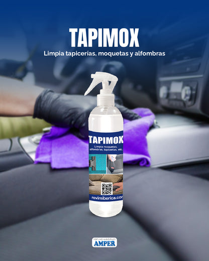 Producto tapimox limpiador de tapicerias en seco amper